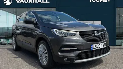 Used Vauxhall Grandland X Business Edition 131 HP (96 kW) 2020 Grey SUV
