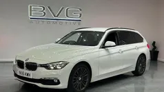 White Used 2016 BMW 330 Luxury Line Estate | £12,494 (Fair price)