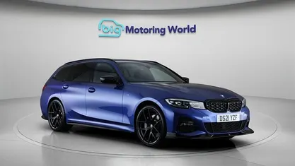 Used BMW 330e M Sport 292 HP (214 kW) 2021 Blue Estate