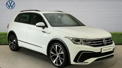 Used VW Tiguan R-line 150 HP (110 kW) 2023 White SUV