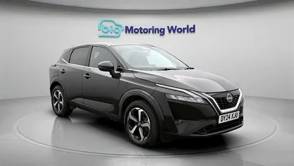 Used Nissan Qashqai N-Connecta 190 HP (139 kW) 2023 Black SUV