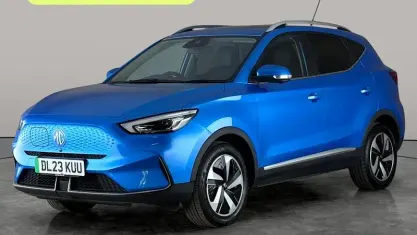 Used MG ZS Trophy Connect 114 kW (156 HP) 2023 Blue SUV