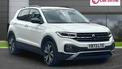 Used VW T-Cross Black Edition 115 HP (84 kW) 2023 White SUV