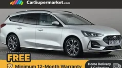 Silver Used 2023 Ford Focus ST-Line Estate | £14,597 (Fair price)