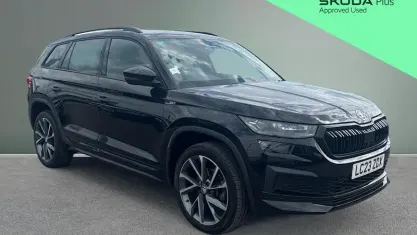 Second-hand Skoda Kodiaq SportLine 150 CP (110 kW) 2023 Negru SUV