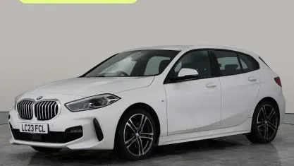 Used BMW 118 M Sport 136 HP (100 kW) 2023 White Hatchback
