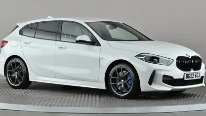 Used BMW 118 M Sport 136 HP (100 kW) 2022 White Hatchback