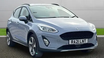 Used Ford Fiesta Active 95 HP (69 kW) 2021 Blue Hatchback