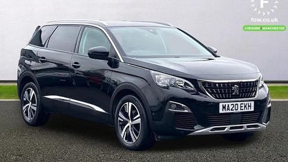 Second-hand Peugeot 5008 Allure 131 CP (96 kW) 2020 Negru SUV
