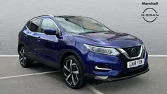 Blue Used 2018 Nissan Qashqai Tekna SUV | £10,914 (Fair price)