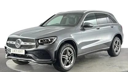 Grey Used 2021 Mercedes GLC300e AMG line Estate | £26,720 (Fair price)