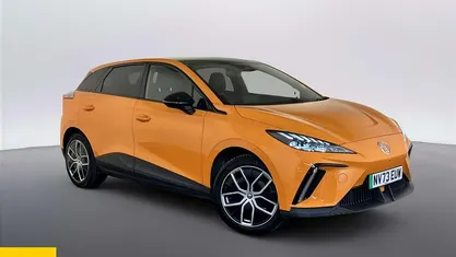 Used MG MG4 EV Trophy 180 kW (245 HP) 2024 Orange Hatchback