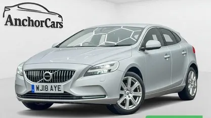 Used Volvo V40 Inscription 152 HP (111 kW) 2018 Silver Hatchback