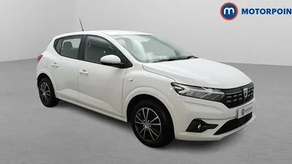 White Used 2022 Dacia Sandero Comfort Hatchback | £10,149 (Fair price)