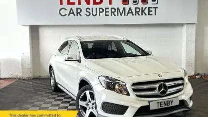 Used Mercedes GLA200 AMG line 136 HP (100 kW) 2015 White SUV