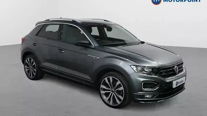 Grey Used 2020 VW T-Roc R-line SUV | £19,649 (Fair price)