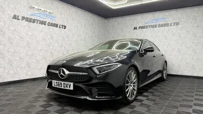 Used Mercedes CLS300 AMG line 245 HP (180 kW) 2019 Black Coupe