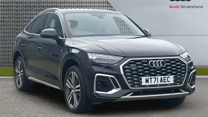 Used Audi Q5 Sportback Competition 367 HP (269 kW) 2021 Black SUV