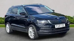 Black Used 2021 Skoda Karoq SE L SUV | £15,612 (Fair price)