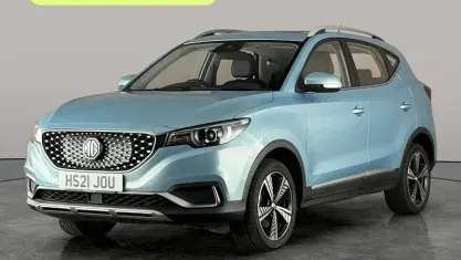 Used MG ZS Exclusive 105 kW (143 HP) 2021 Blue SUV