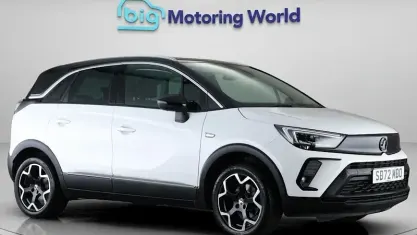 Used Vauxhall Crossland Ultimate 131 HP (96 kW) 2021 White SUV