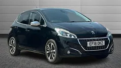 Nera black Used 2018 Peugeot 208 Allure Premium Hatchback | £7,795 (Fair price)