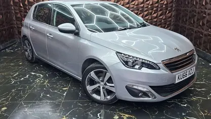 Silver Used 2016 Peugeot 308 Allure Hatchback | £6,199 (Fair price)