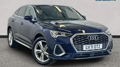 Używany Audi Q3 S-Line 150 KM (110 kW) 2023 Niebieski SUV
