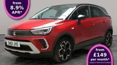 Red Used 2021 Vauxhall Crossland Elite SUV | £11,162 (Fair price)