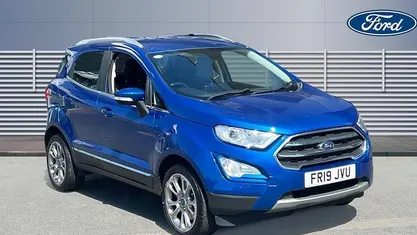 Begagnad Ford Ecosport Titanium 125 HK (91 kW) 2019 Blå SUV