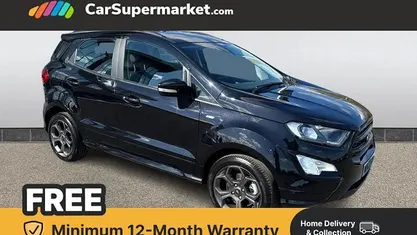 Used Ford Ecosport ST-Line 125 HP (91 kW) 2022 Black SUV