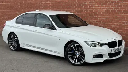 Begagnad BMW 320 M Sport 190 HK (139 kW) 2018 Vit Sedan