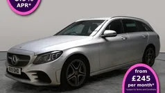 Silver Used 2019 Mercedes C220 AMG line Estate | £17,394 (Good price)