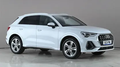 Used Audi Q3 S-Line 150 HP (110 kW) 2021 White SUV