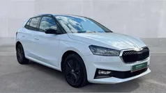 Moon white/black magic Used 2024 Skoda Fabia Colour Edition Hatchback | £15,554 (Fair price)