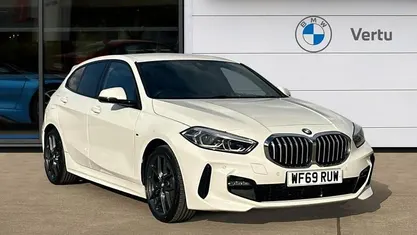 Used BMW 118 M Sport 140 HP (102 kW) 2019 White Hatchback