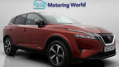Used Nissan Qashqai N-Connecta 190 HP (139 kW) 2023 Red SUV
