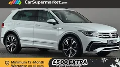 White Used 2023 VW Tiguan R-line SUV | £24,776 (Fair price)