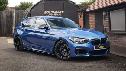 Used BMW M140 M Sport 340 HP (250 kW) 2018 Blue Hatchback