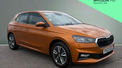 Gebraucht Skoda Fabia SE L 110 PS (80 kW) 2023 Orange Kleinwagen