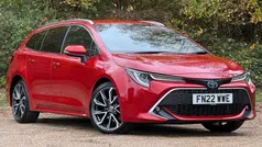 Scarlet flare Used 2022 Toyota Corolla Sport Estate | £20,995 (Fair price)