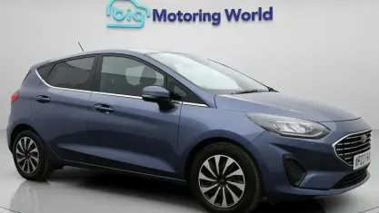 Used Ford Fiesta Titanium 125 HP (91 kW) 2023 Blue Hatchback