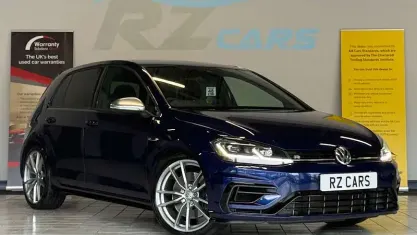 Used VW Golf VII R 300 HP (220 kW) 2019 Blue Hatchback
