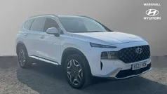 White Used 2022 Hyundai Santa Fe Ultimate SUV | £27,873 (Fair price)