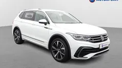 White Used 2024 VW Tiguan Allspace R-line SUV | £35,299 (Fair price)