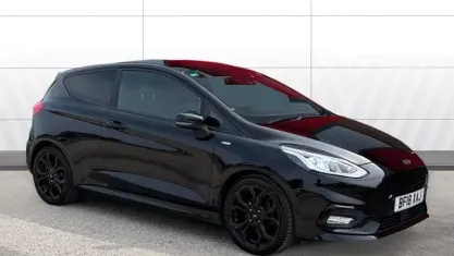 Used Ford Fiesta ST-Line X 140 HP (102 kW) 2018 Black Hatchback