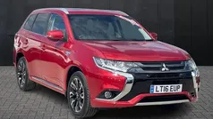 Red Used 2015 Mitsubishi Outlander P-HEV Estate | £12,995 (Fair price)