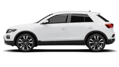White Used 2021 VW T-Roc Black Edition SUV | £21,700 (Fair price)
