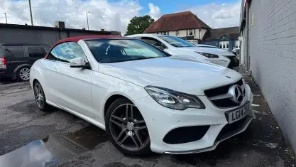 Used Mercedes E250 AMG 204 HP (150 kW) 2014 White Cabriolet