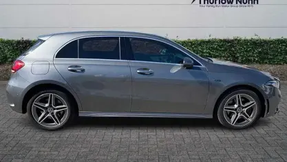Used Mercedes A250 AMG line 218 HP (160 kW) 2020 Grey Hatchback
